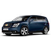 Автомобильные коврики Chevrolet Orlando 7 мест (2010 - 2015)