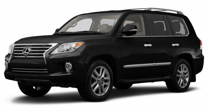 Автомобильные коврики Lexus LX 570 Рестайлинг (2012 - 2015)