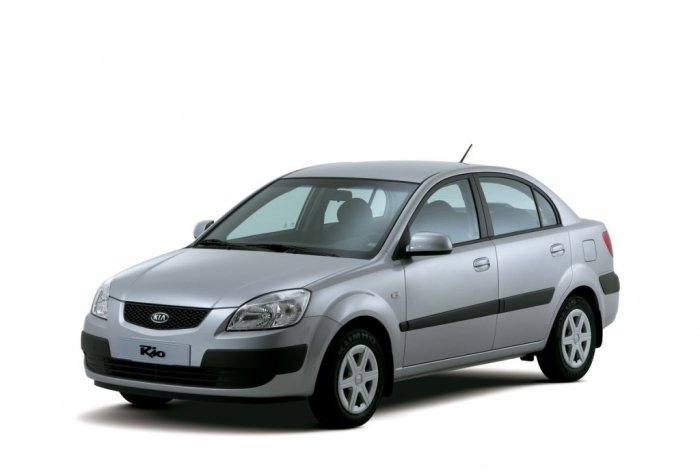 Автомобильные коврики Kia Rio II (JB) Седан (2005 - 2011)