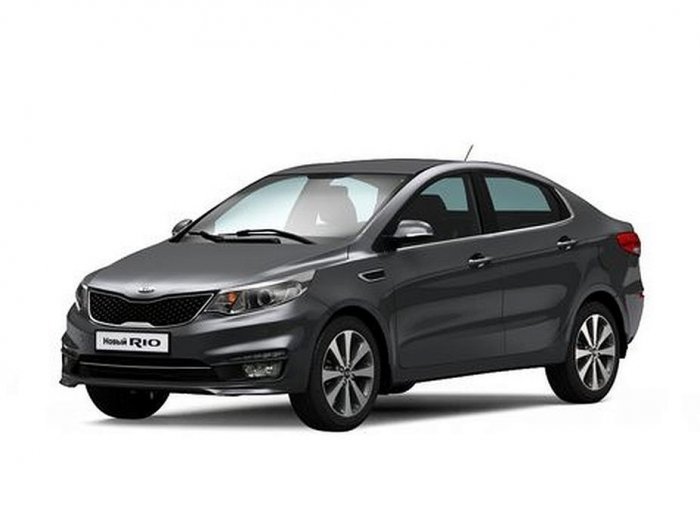 Автомобильные коврики Kia Rio III (QB) Седан (2011 - 2017)