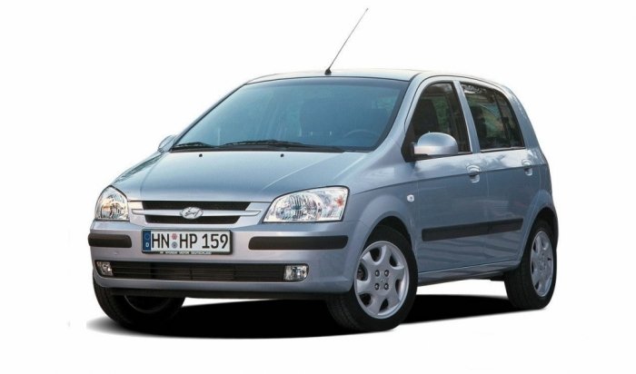 Автомобильные коврики Hyundai Getz (TB) 5 дверей (2002 - 2011)