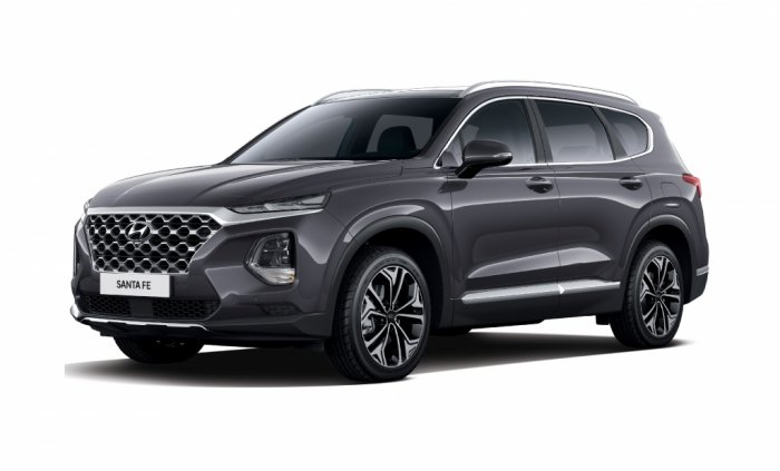 Автомобильные коврики Hyundai Santa Fe IV (TM) 7 мест (2018 - ...)