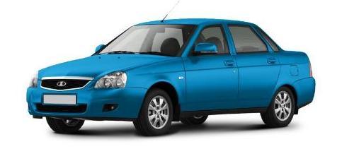 Автомобильные коврики LADA (ВАЗ) Priora Седан (2007 - 2018)