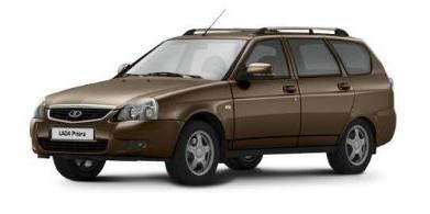 Автомобильные коврики LADA (ВАЗ) Priora Универсал (2009 - 2015)