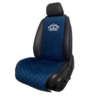 Накидки на сидения Передние накидки с вышивкой Crown